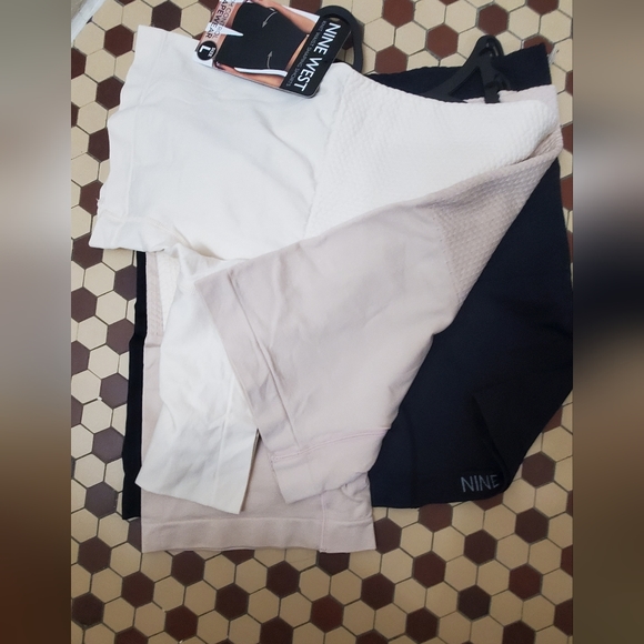 NWT Nine West Intimates 3PK Shapewear. Sz S. Cream, Tan & Black. $35 Each. - Picture 3 of 11